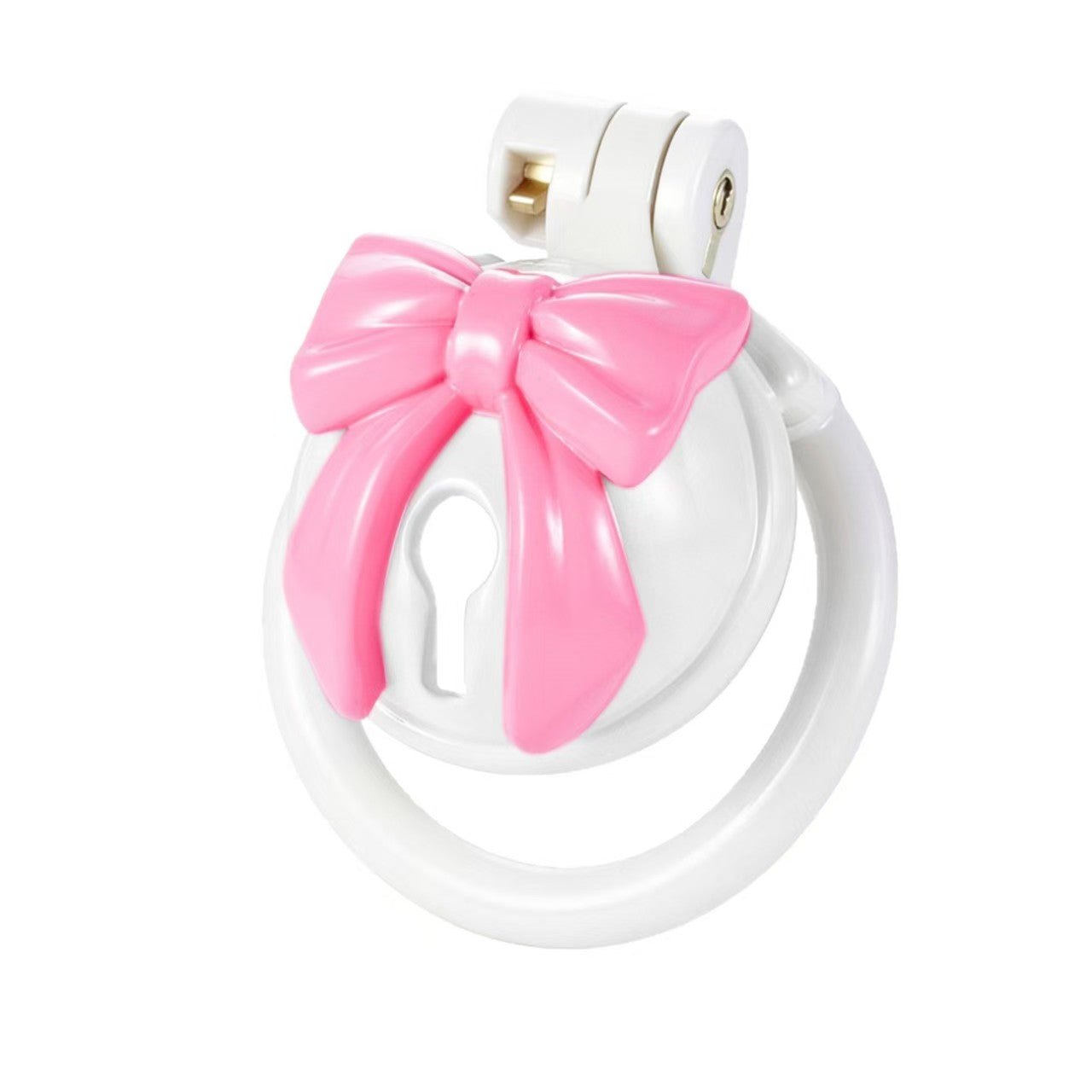 ABS Bell Bow Chastity Cage