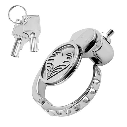Adjustable Flat Chastity Cage - 11