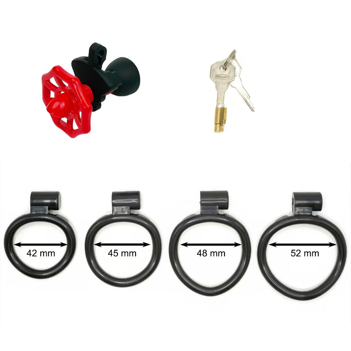 Adjustable Negative Chastity Cage