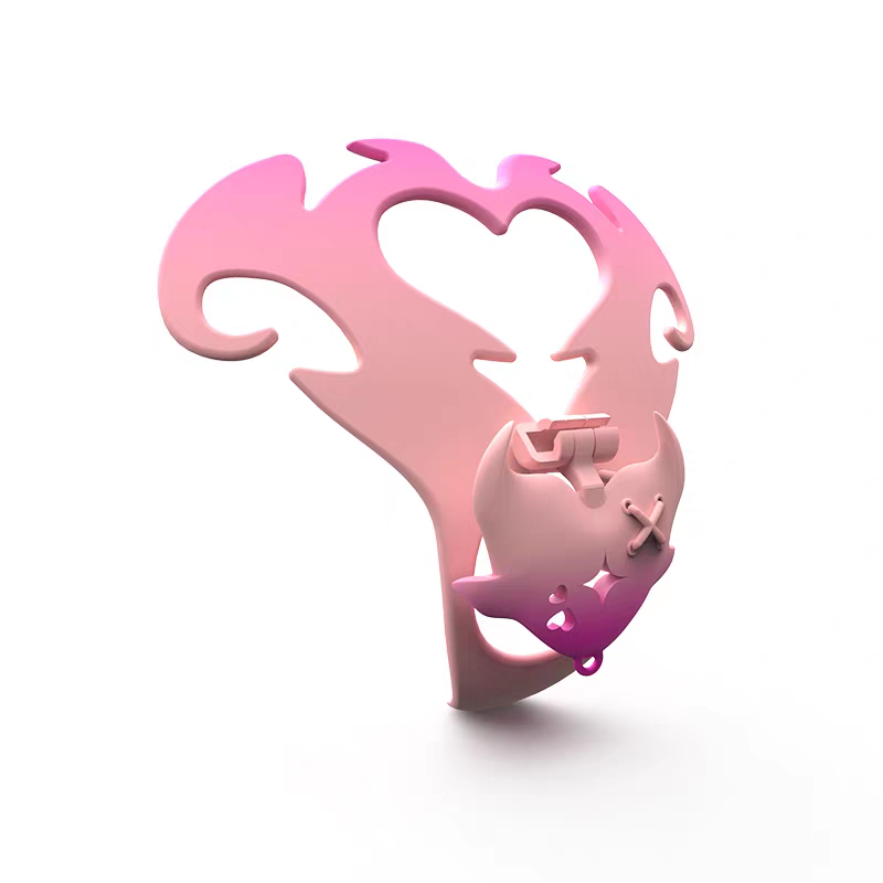 Angel's Heart Chastity Belt Adjustable - 1