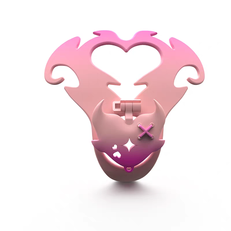 Angel's Heart Chastity Belt Adjustable - 3