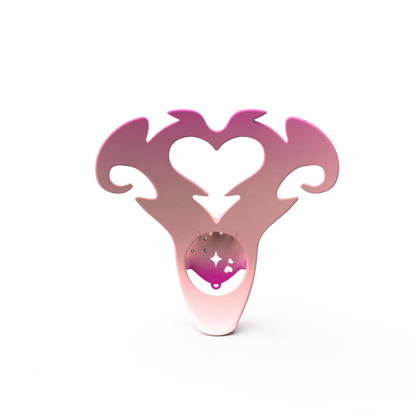 Angel's Heart Chastity Belt Adjustable -5