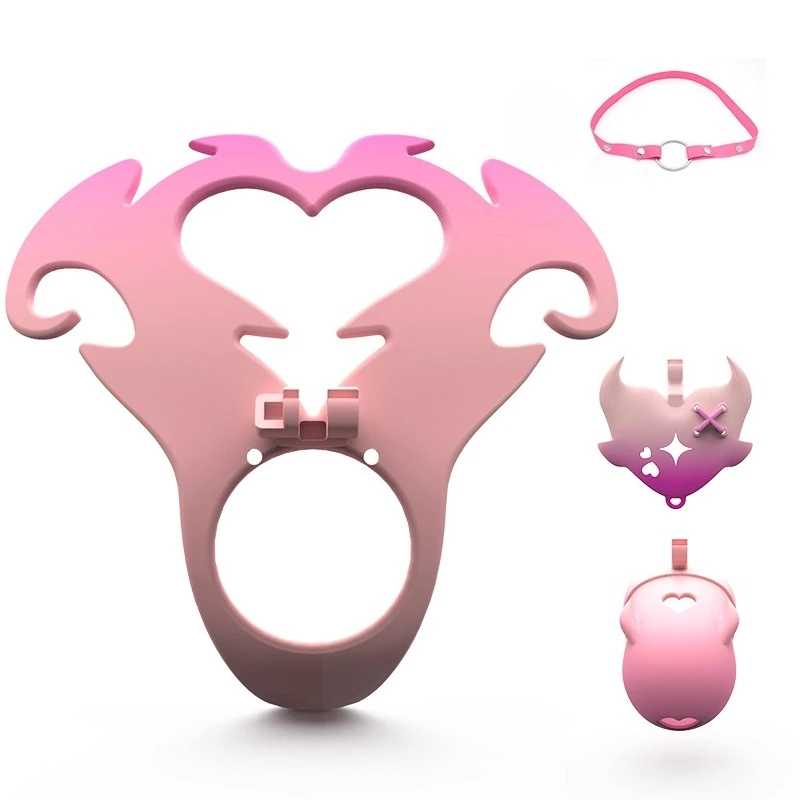 Angel's Heart Chastity Belt Adjustable -7