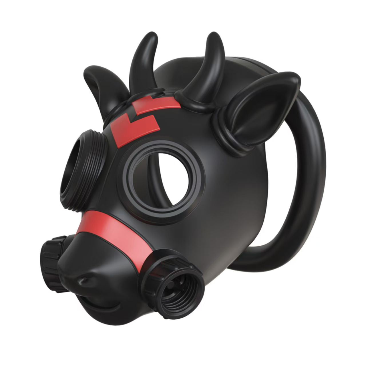 Anti-virus Bull Head Chastity Cage