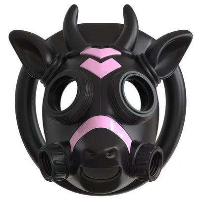 Anti-virus Bull Head Chastity Cage