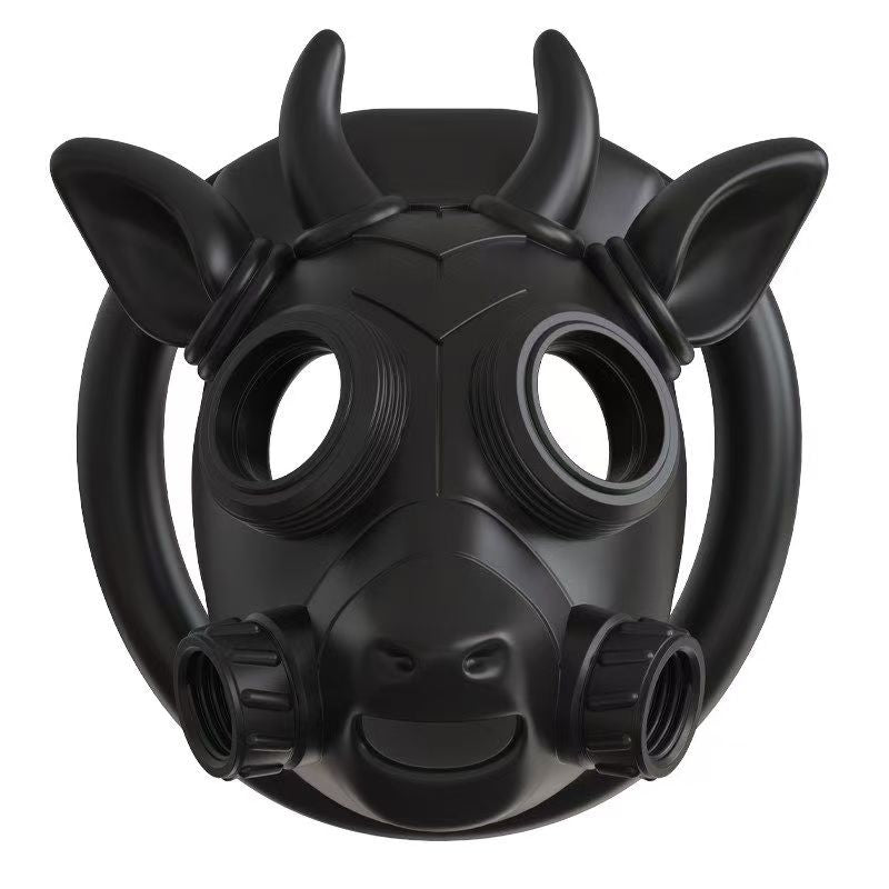 Anti-virus Bull Head Chastity Cage