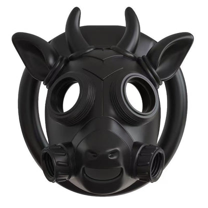 Anti-virus Bull Head Chastity Cage