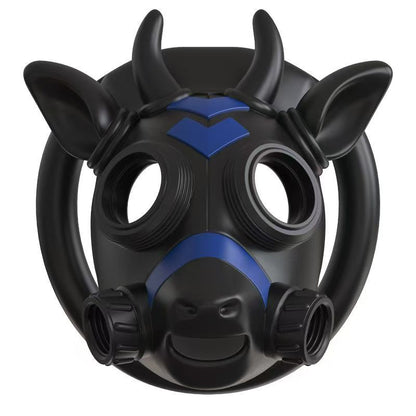 Anti-virus Bull Head Chastity Cage