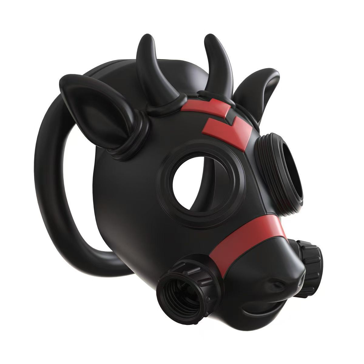 Anti-virus Bull Head Chastity Cage