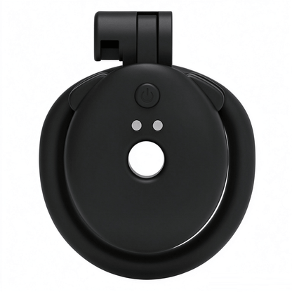 APP Control Negative Flat Vibration Chastity Cage