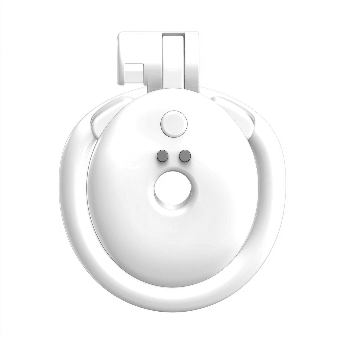 APP Control Negative Flat Vibration Chastity Cage