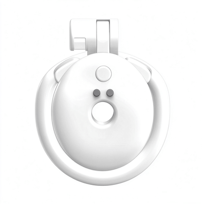 APP Control Negative Flat Vibration Chastity Cage