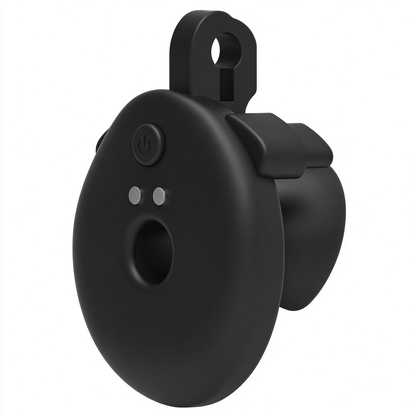 APP Control Negative Flat Vibration Chastity Cage