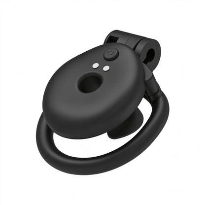 APP Control Negative Flat Vibration Chastity Cage