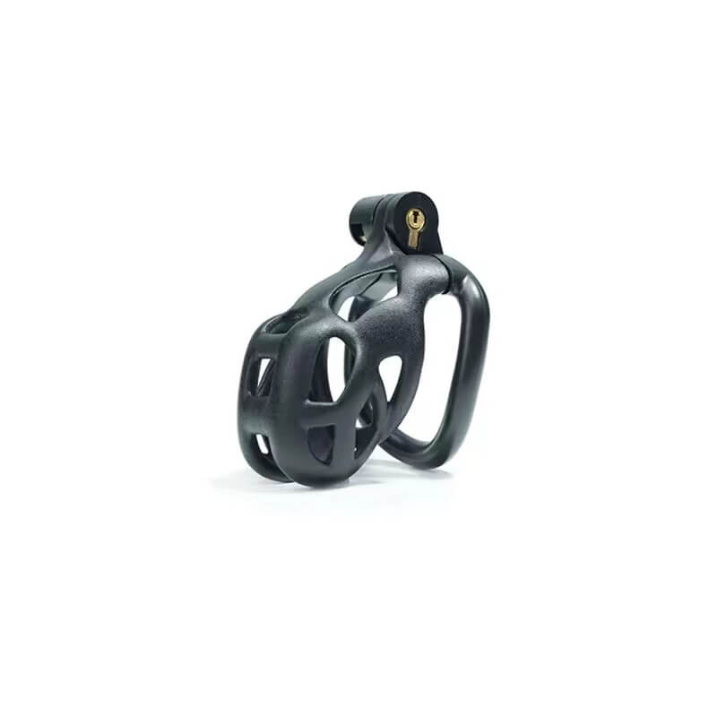 Black Mamba Chastity Cage Kit 1.77 To 4.13 Inches Long