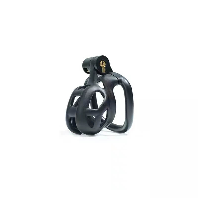 Black Mamba Chastity Cage Kit 1.77 To 4.13 Inches Long