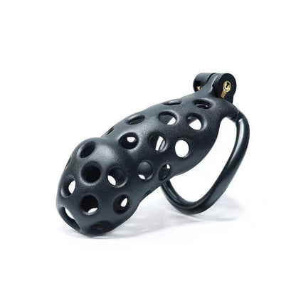 Black Hole Mamba Chastity Cage Kit 1.77 To 4.13 Inches Long