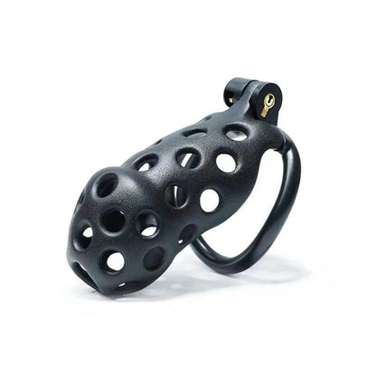 Black Hole Mamba Chastity Cage Kit 1.77 To 4.13 Inches Long