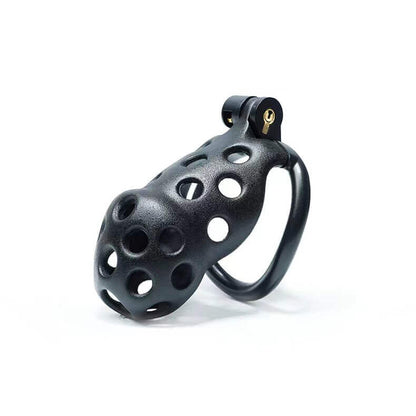 Black Hole Mamba Chastity Cage Kit 1.77 To 4.13 Inches Long