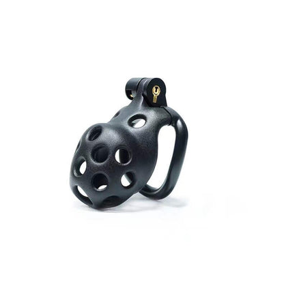 Black Hole Mamba Chastity Cage Kit 1.77 To 4.13 Inches Long