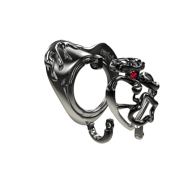 Black Spade ball support illustration showing open front and lower support ring