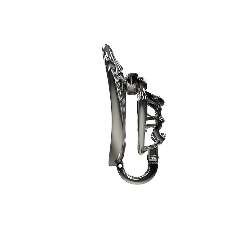 Side illustration of Black Spade ball support style with lower support ring