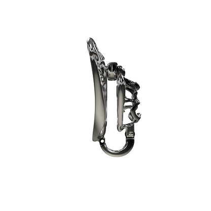 Side illustration of Black Spade ball support style with lower support ring