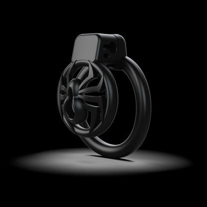 Black Spider CB Chastity Cage