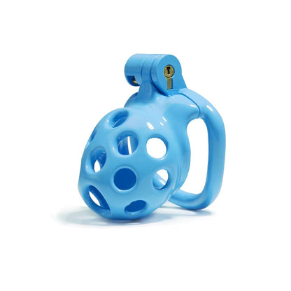 Blue Hole Mamba Chastity Cage Kit - 1.77 to 4.13 Inches Long