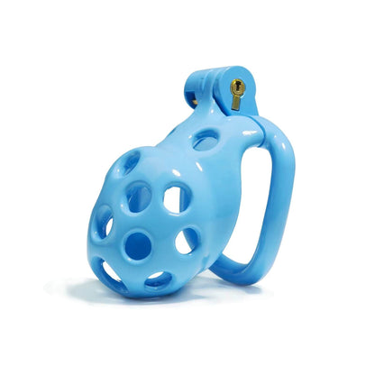 Blue Hole Mamba Chastity Cage Kit - 1.77 to 4.13 Inches Long