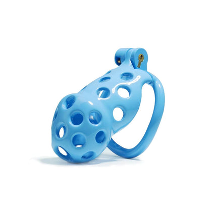 Blue Hole Mamba Chastity Cage Kit - 1.77 to 4.13 Inches Long
