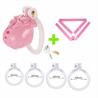 Bow Pot Lid Chastity Cage 11