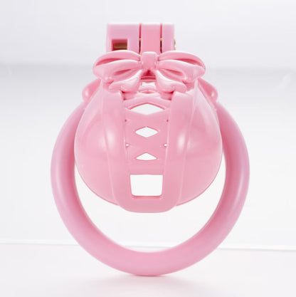 Bow Pot Lid Chastity Cage 6