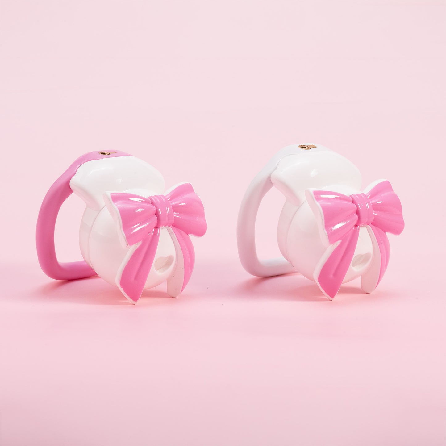Bowknot Lid Chastity Cage Invisible