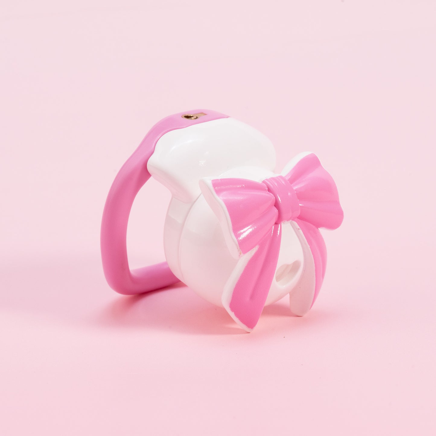 Bowknot Lid Chastity Cage Invisible