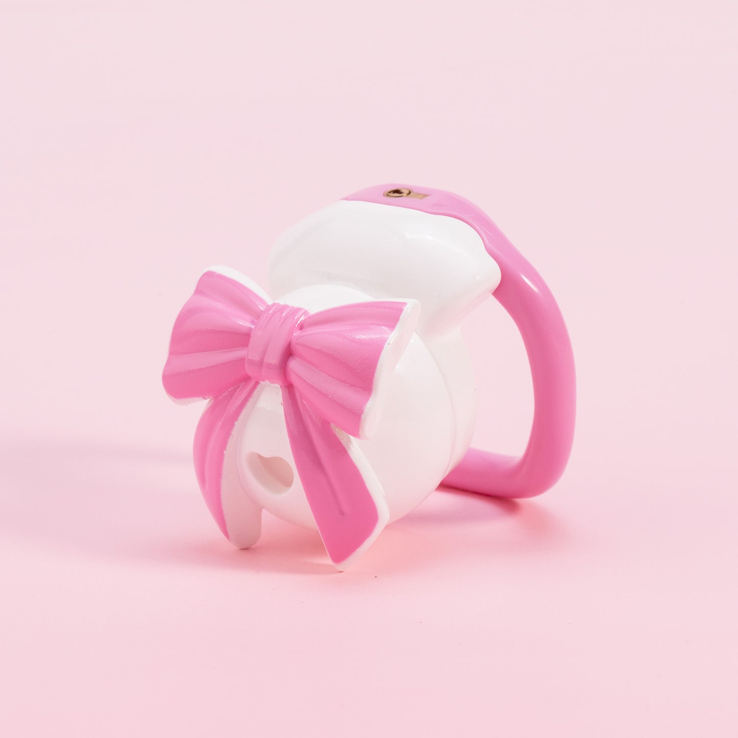 Bowknot Lid Chastity Cage Invisible