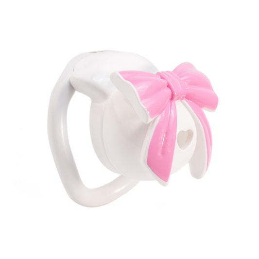 Bowknot Lid Chastity Cage Invisible
