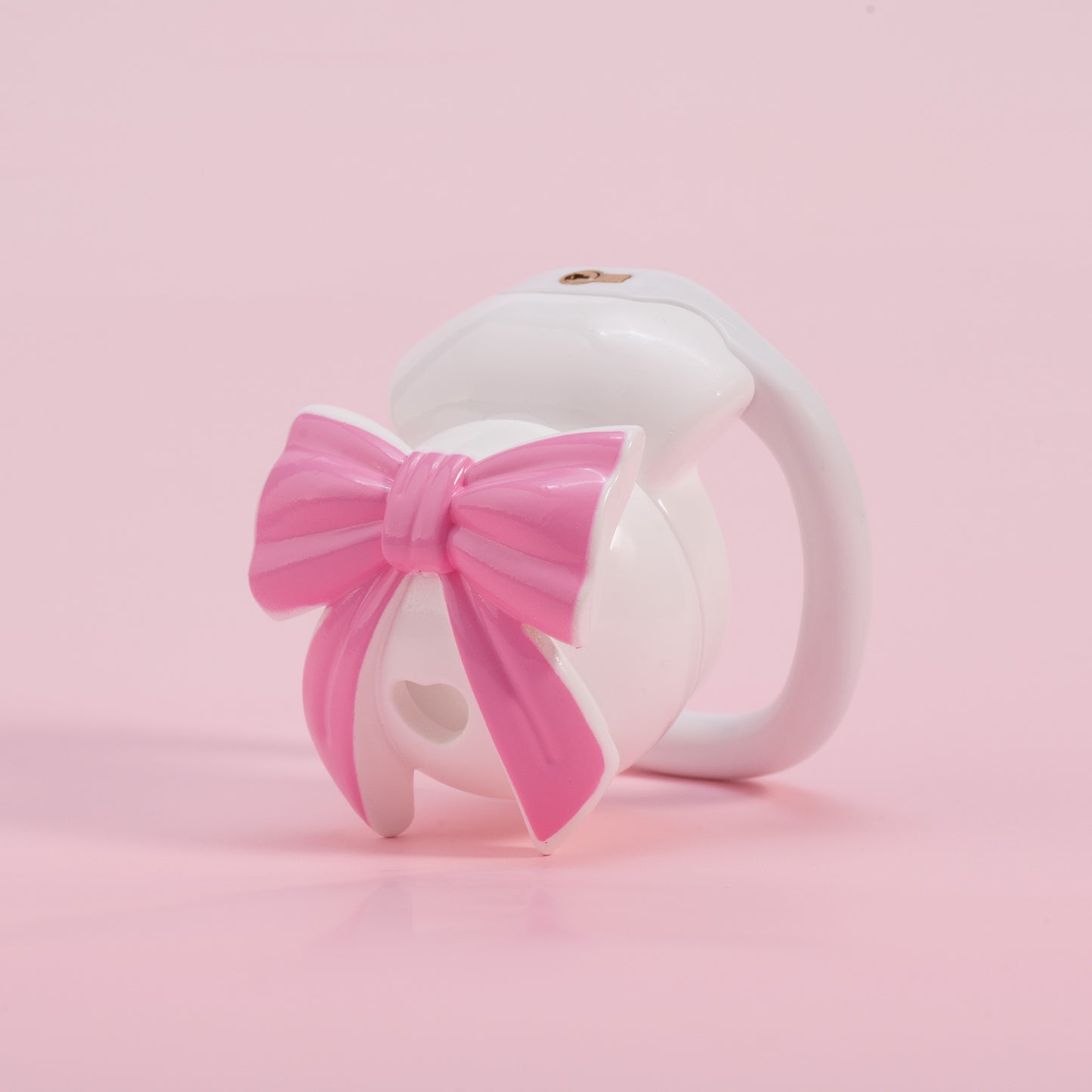 Bowknot Lid Chastity Cage Invisible