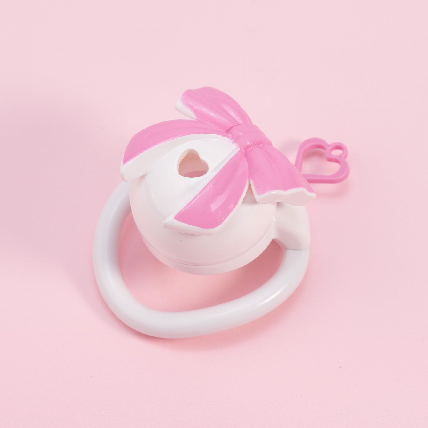 Bowknot Lid Chastity Cage Invisible