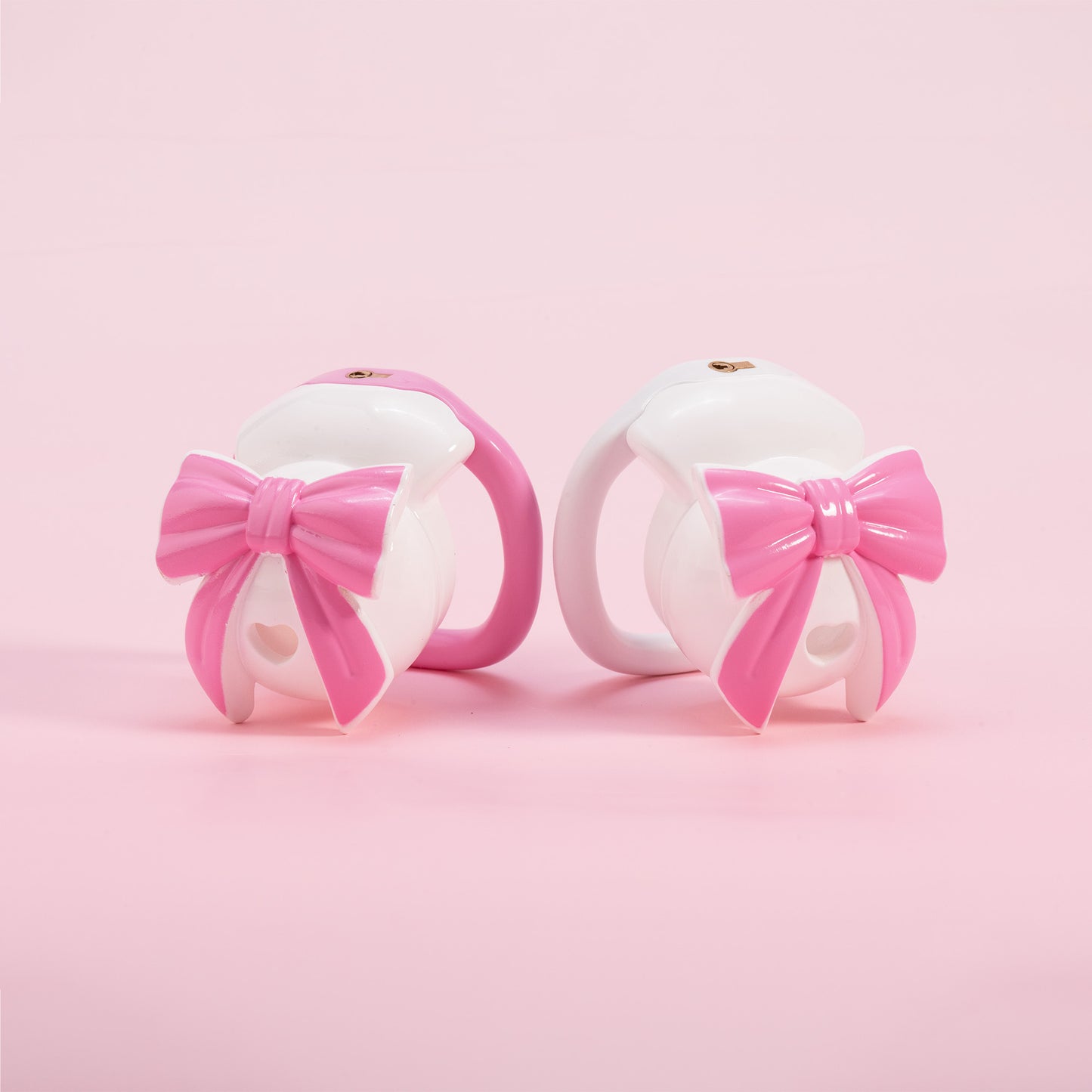 Bowknot Lid Chastity Cage Invisible
