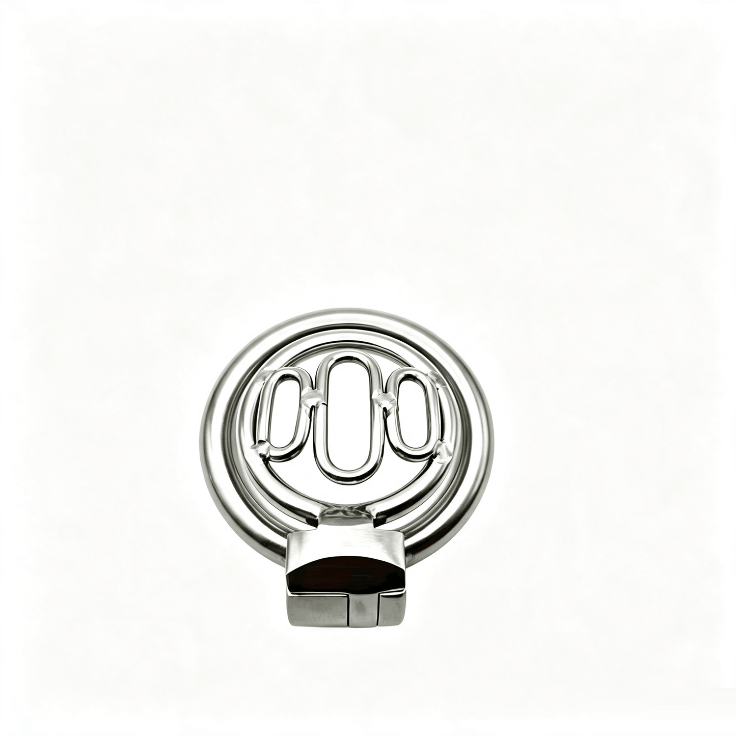 Breathable Flat Stainless Steel Chastity Cage