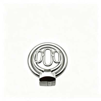 Breathable Flat Stainless Steel Chastity Cage