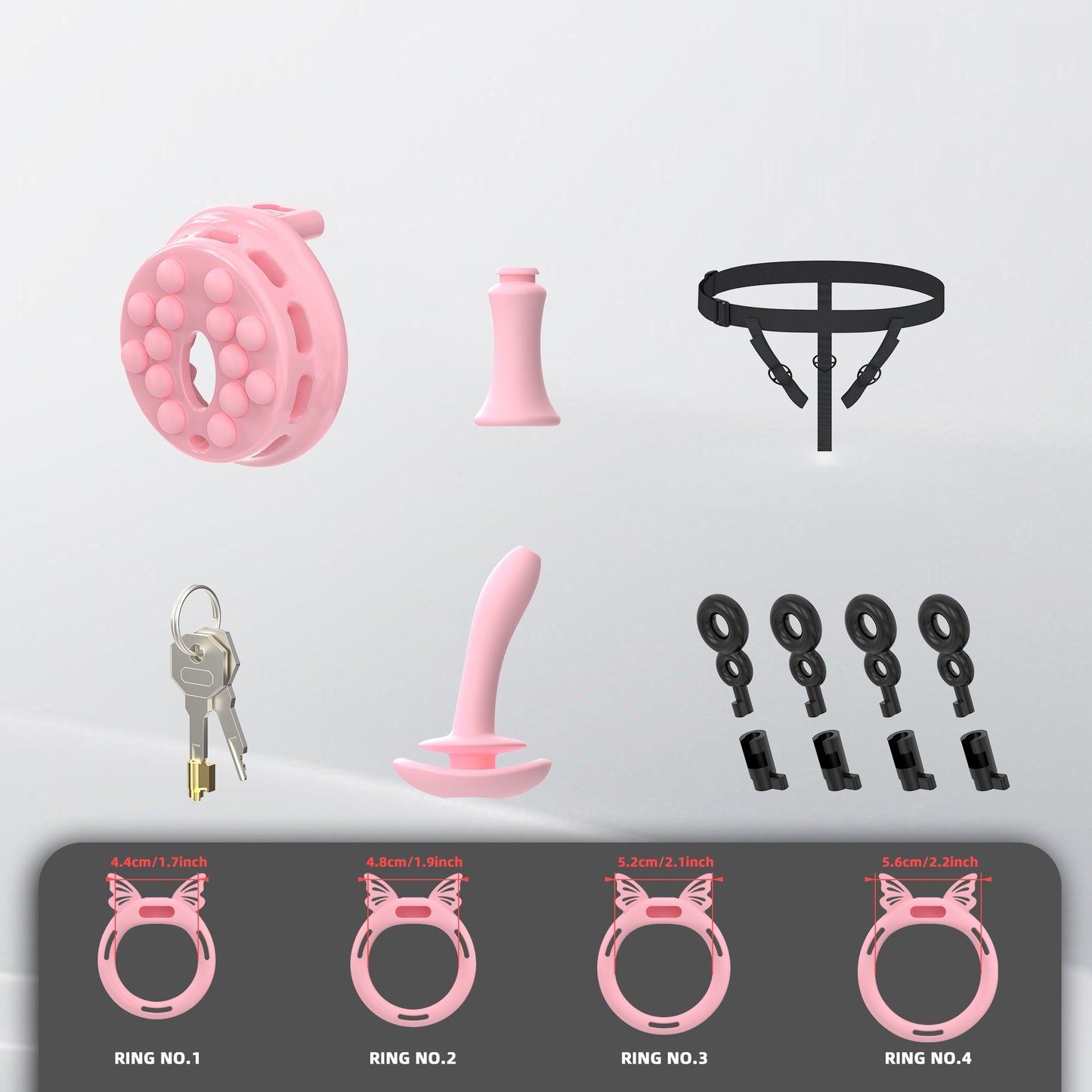 breathable-panel‌-chastity-cage-with-silicone-rings 4