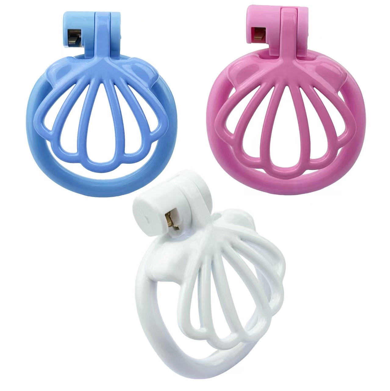 Breathable Shell Chastity Cage 3