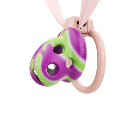 Breathable Soft Rubber Chastity Cage 10