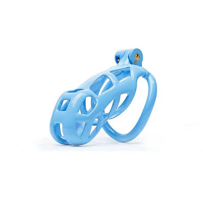 Blue Mamba Chastity Cage Kit (1.77 - 4.13 inches) with 4 Arc Rings