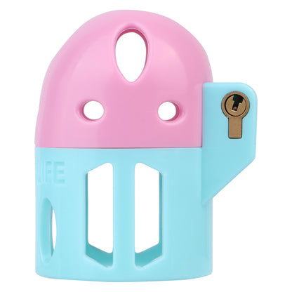 Bullet-shaped Ringless Chastity Cage