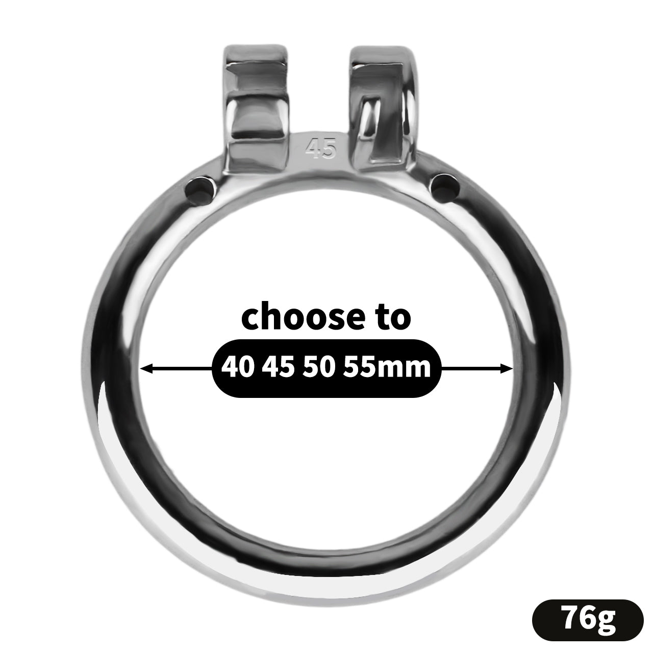 Butterfly Flat Chastity Lock - 6