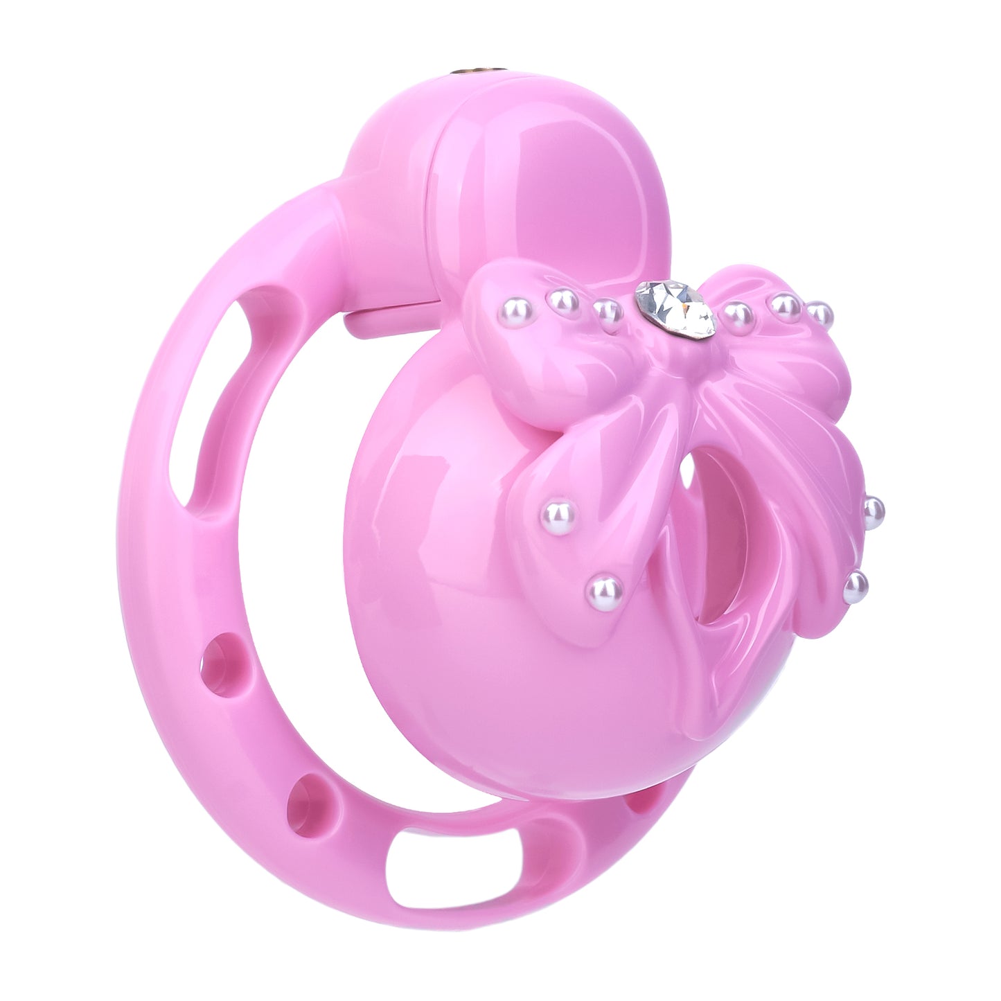 Butterfly Whisper Pearl Chastity Cage