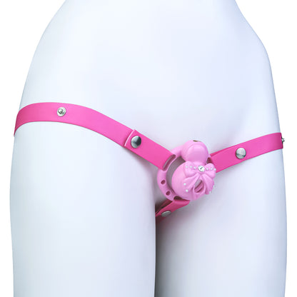 Butterfly Whisper Pearl Chastity Cage